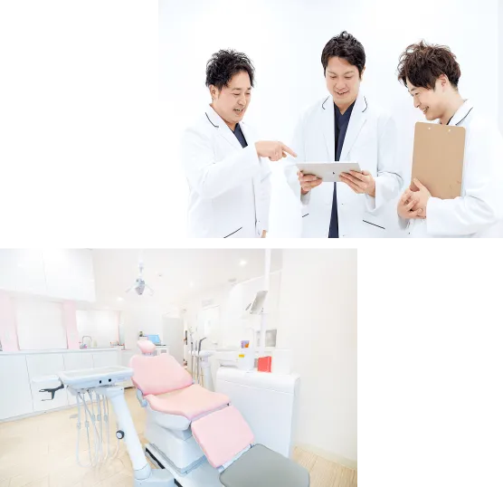 丁寧な説明を心掛け、患者様と真摯に向き合う診療を。